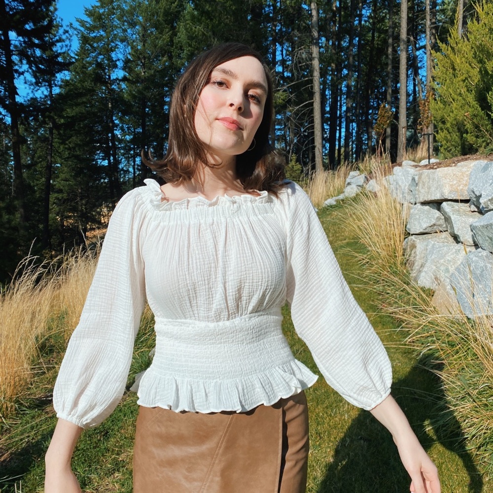 Peasant blouse